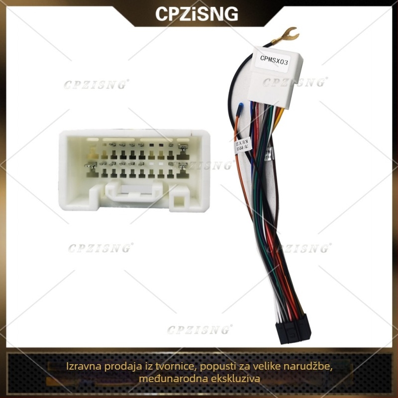 Set prednjeg rama ploče za DVD za Mitsubishi Grandis (2003–2011) — materijal ABS+PC, težina 0,8 kg, kompatibilan s Grandis audio sustavom