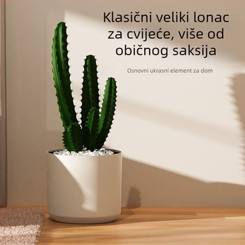 Saksija za cvijeće od smole, otporna na koroziju, podni tip, za kućno vrtlarenje