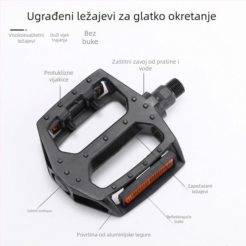 Pedale za bicikl od aluminijske legure - Bridge Victory, za planinske bicikle