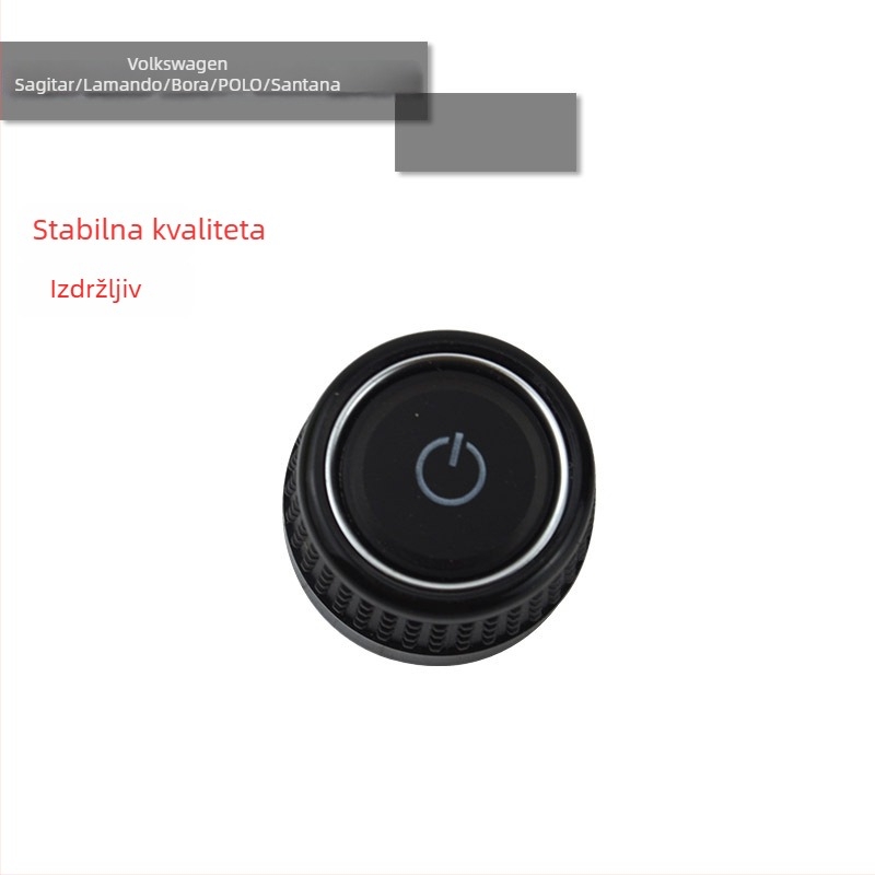 Gumba za kontrolu glasnoće CD za Volkswagenovu DVD navigacijsku jedinicu, kompatibilno Sagitar, Lavida, Polo, Bora, Santana