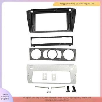 Okvir središnje konzole za navigaciju za BMW Serija 3 E90/E91/E92/E93 – višestruki okvir, ABS+PC, kompatibilno s modelima 2005–2012, težina 1 kg