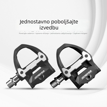 Pedale za cestovni bicikl sa sustavom zaključavanja P602, marka Gineyea/Jingye, materijal: inženjerski plast