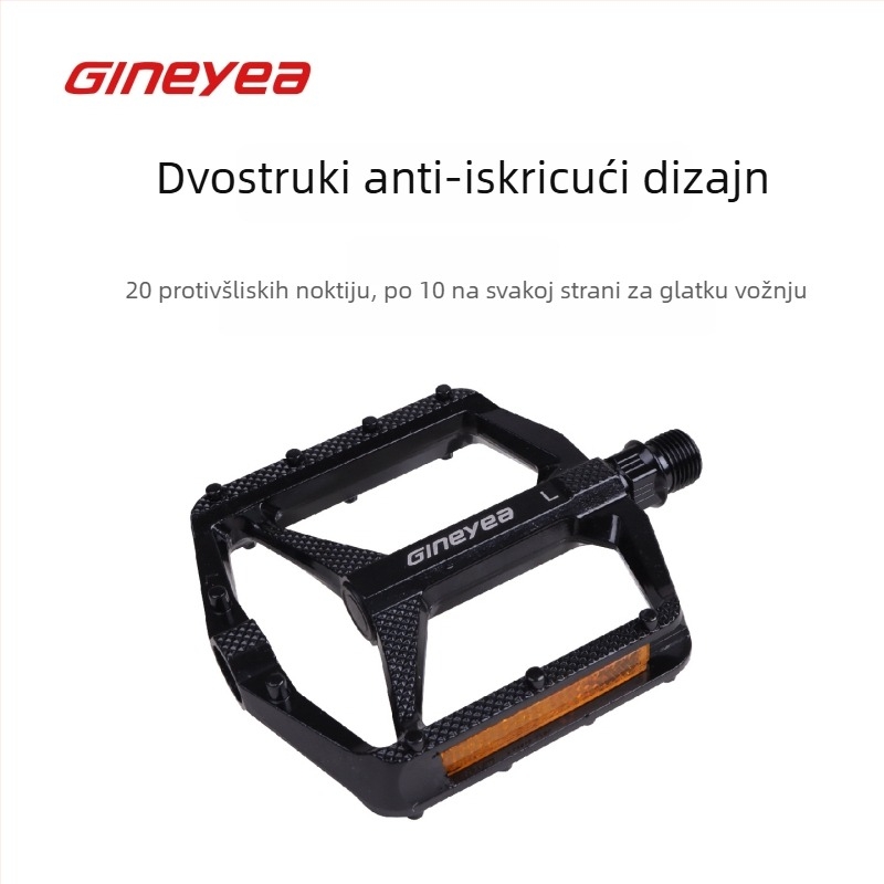 Pedale za bicikl od aluminijske legure M511 s dvostrukim DU ležajem za planinske i gradske bicikle