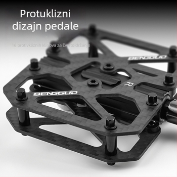 Bunguo Bg-4226 karbonske pedale za bicikl, s trostrukim ležajem