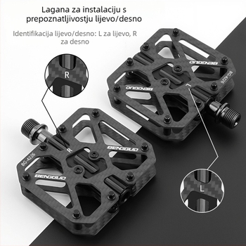 Bunguo Bg-4226 karbonske pedale za bicikl, s trostrukim ležajem
