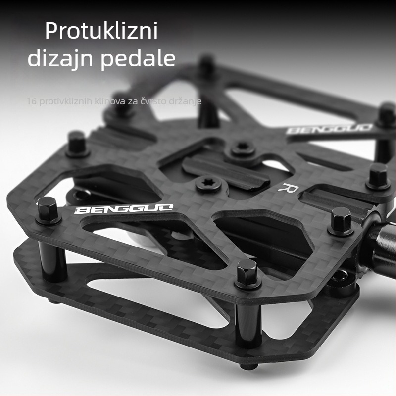 Bunguo Bg-4226 karbonske pedale za bicikl, s trostrukim ležajem
