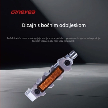 Gineyea/Jingye K505f pedale od aluminijske legure za sklopive i planinske bicikle