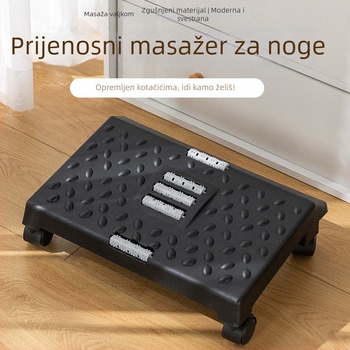 Uredsko podnožje za stopala — plastično, moderno minimalistički stil, marka Herr, model Footrest, pogodno za djecu, odrasle i starije osobe