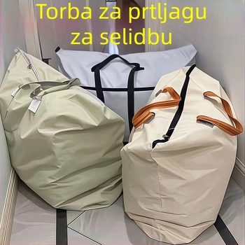 Torba za skladištenje prekrivača velikog kapaciteta za putovanja i kućnu upotrebu, pogodna za studente koji se sele i sezonske prekrivke