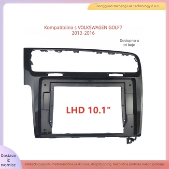 Prednji okvir za VW Golf 7 s Android navigacijom i DVD-om – ABS+PC, 2013–2016