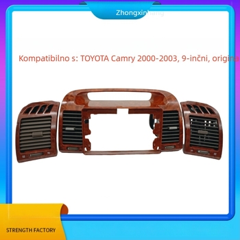 Okvir središnje konzole za Toyota Camry 2000–2003 s ventilacijskim otvorom, ABS+PC, 0,5 kg