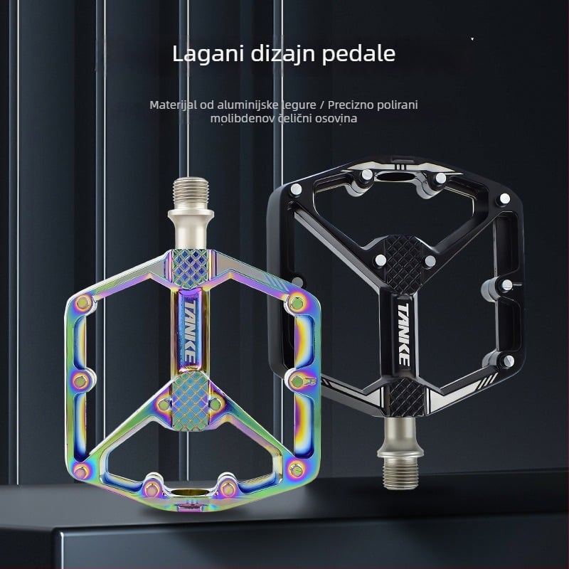 TANKE TP-40 pedale od aluminijske legure – 3 ležaja, lagan dizajn, za planinske i cestovne bicikle