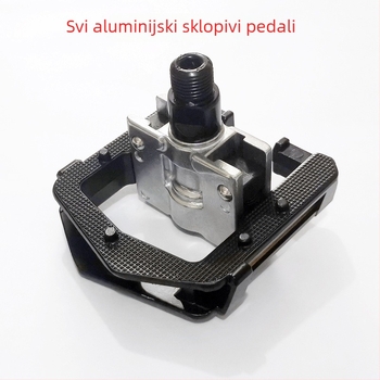 Sklopivi pedal od aluminijske legure za planinski bicikl i električno vozilo, DU ležaj, protuklizni, Jiajian 009