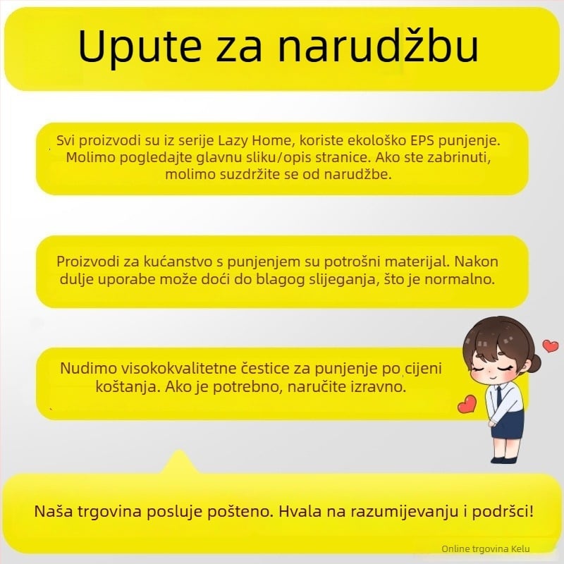 Podrška za noge za kauč i ured