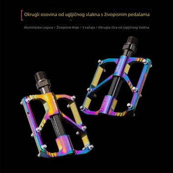 PROMEND Pedale od aluminijske legure za planinske i cestovne bicikle — Model PD-M86CY/PD-R87CY