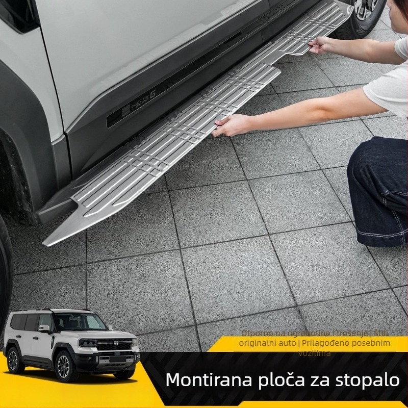 Bočni zaštitnik za prag od aluminijskog legura za Redwood, automatski mjenjač