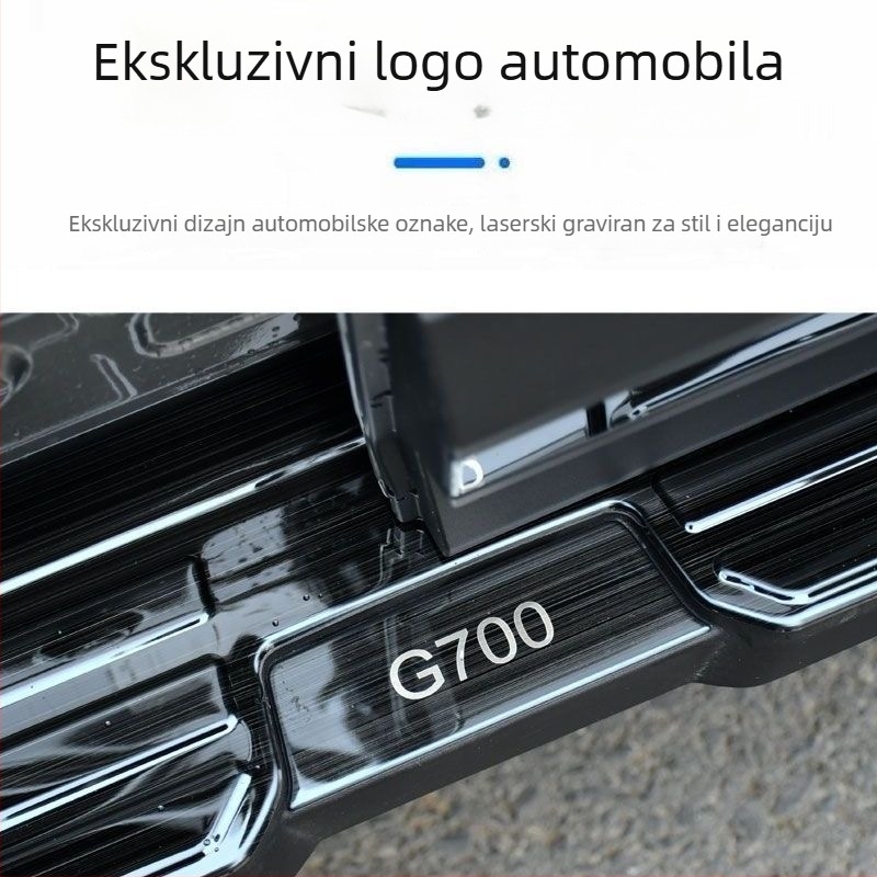 Bočni zaštitnik za prag od aluminijskog legura za Redwood, automatski mjenjač