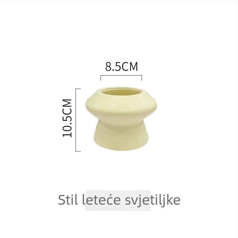 Keramička saksija za stolnu upotrebu za sukulente, otporna na koroziju