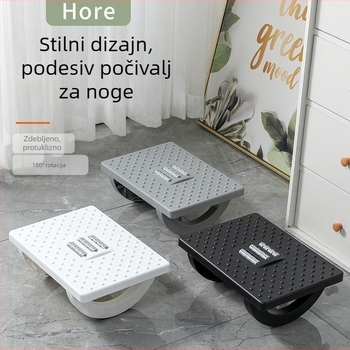 Uredska potpora za stopalo, plastika, model Irregular, masaža, Yaoyu marka