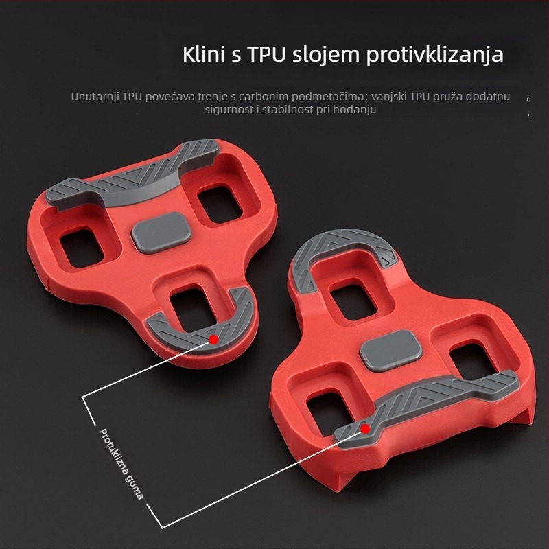 Bunguo Bg-7205 TPU Protuklizni pedala sa zaključavanjem za bicikl