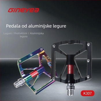 Sklopivi pedali za bicikl, ultralakih aluminijskih legura, protuklizni i otporni na habanje, kompatibilni s planinskim, cestovnim i gradskim biciklima, model K307
