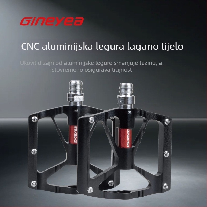 Sklopivi pedali za bicikl, ultralakih aluminijskih legura, protuklizni i otporni na habanje, kompatibilni s planinskim, cestovnim i gradskim biciklima, model K307