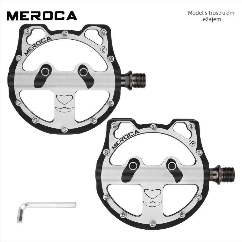 Pedale MEROCA Panda CNC za planinski bicikl, aluminijska legura, model B329