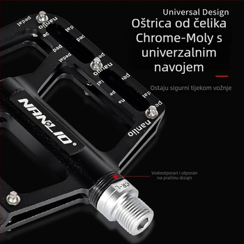 Peda za bicikl MG007, 7070 aluminijska legura, 3 kuglična ležaja, protuklizni klinovi, za planinska i cestovna bicikla