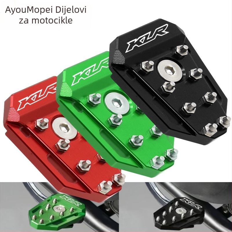 Kawasaki KLR650 2008-2018 poklopac pedale za kočnicu s protukliznim premazom – aluminijska legura, model KR-60