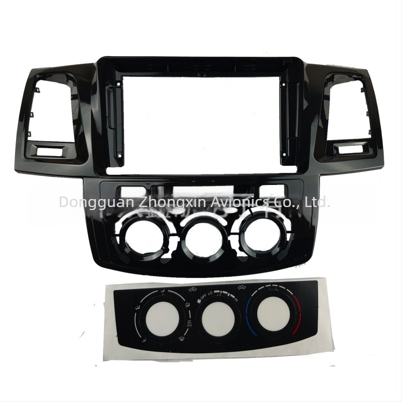 Set okvira prednje ploče DVD automobila za Toyota Fortuner, Hilux, Runner (VOGO) – ABS+PC