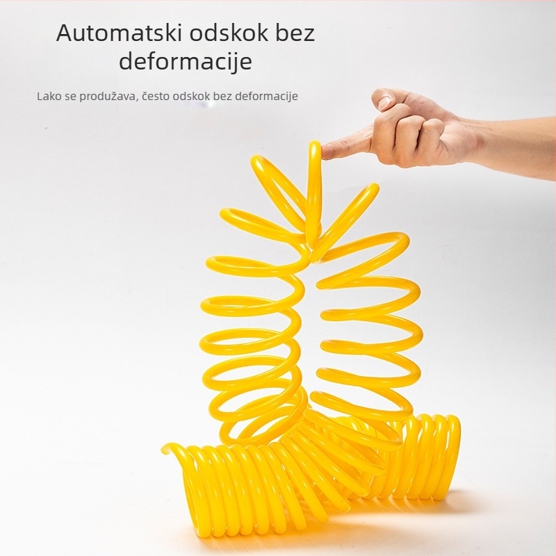 Vodena pištolj s teleskopskim crijevom, glava od inženjerskih plastika, tlak vode iz slavine, težina 600 g