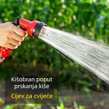 Automatsko uvlačenje visokotlačnog crijeva za zalijevanje vrta i pranje automobila