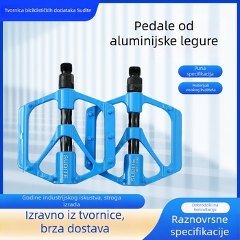 Sudite SDT-1050 MTB pedale - aluminijska legura, polirani ležaje, 2 ležaja, univerzalna kompatibilnost