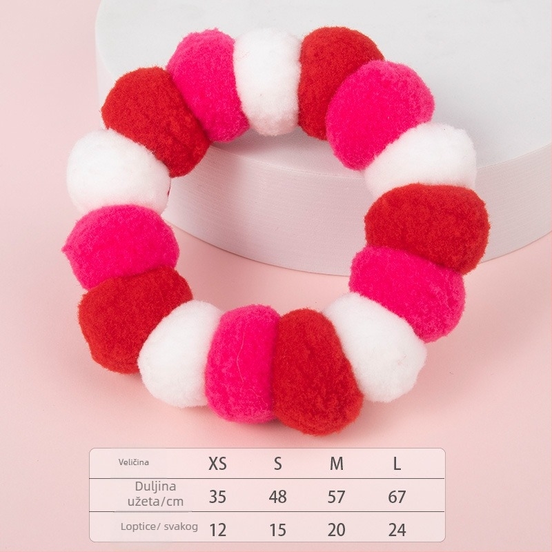 Prilagodljivi ogrlica za kućne ljubimce, crtić stil gusjenice, za mačke i pse.