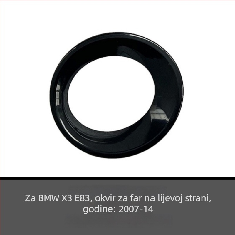 Okvir svjetla za maglu za BMW X3 E83 LCI Facelift (2007-2010) – ABS, prilagodljiva prerada