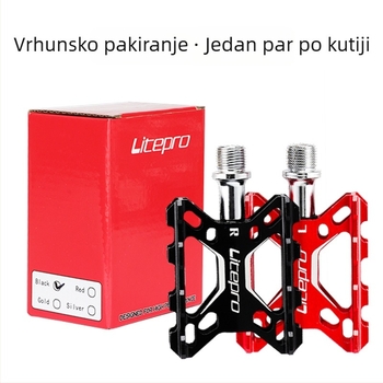 LITEPRO K5 ultra lagani pedale od aluminija s dvostrukim ležajem za sklopive brdske i cestovne bicikle