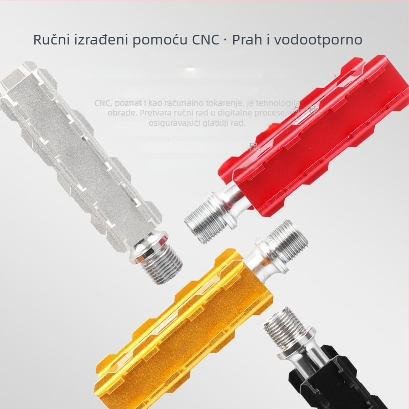 LITEPRO K5 ultra lagani pedale od aluminija s dvostrukim ležajem za sklopive brdske i cestovne bicikle