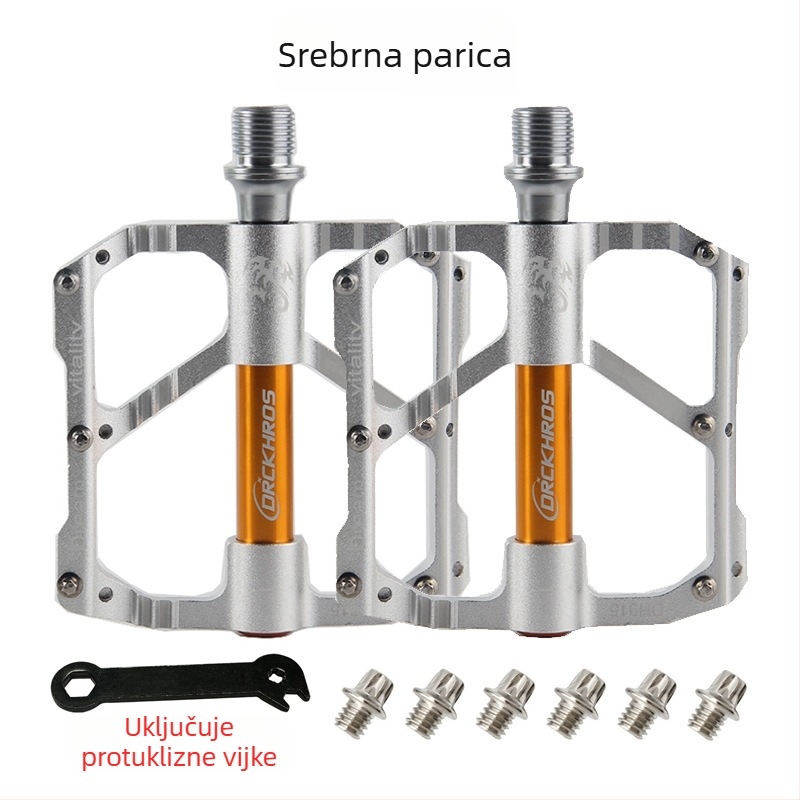 DRCK HROS 915 MTB pedale, aluminijska legura, 3 ležaja, protuklizne