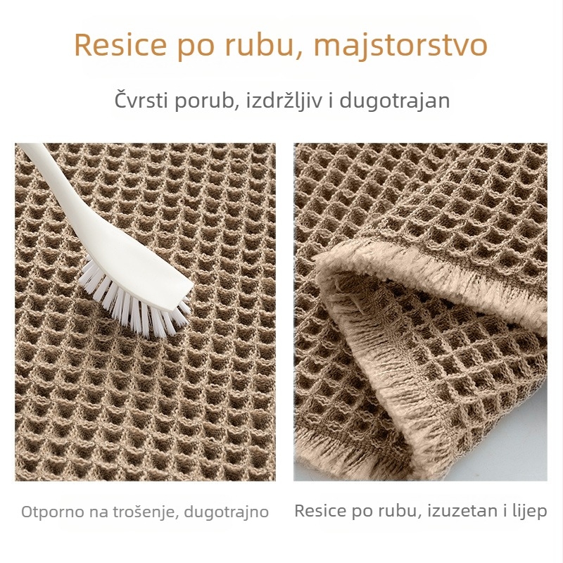  Protuklizna podloga za WC s wafl teksturom, pogodna za kupaonicu i ulaz