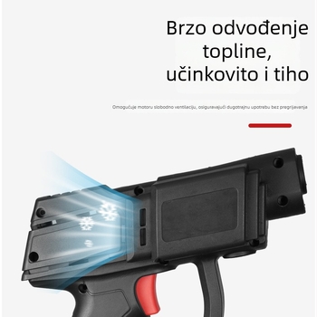 Kućište litij-ionskog pištolja za pranje automobila, prijenosno