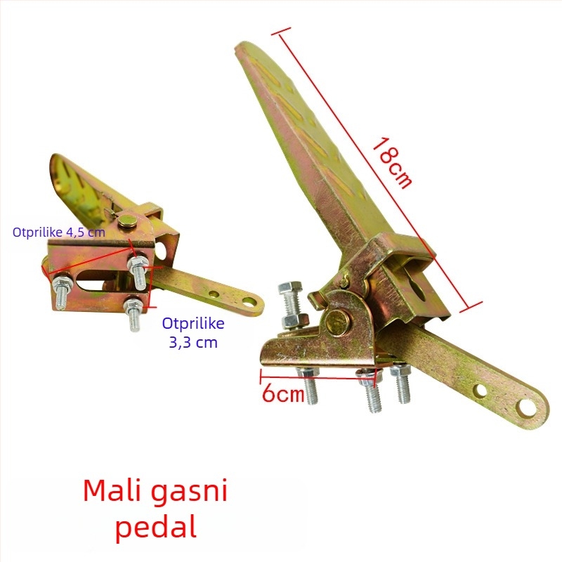 Peda gasa za viljuškar, poljoprivredna vozila, utovarivač i tricikl