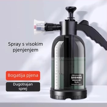 Visokotlačna sprej boca za pranje automobila s ABS plastičnim vrhom