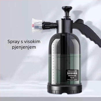 Visokotlačna sprej boca za pranje automobila s ABS plastičnim vrhom