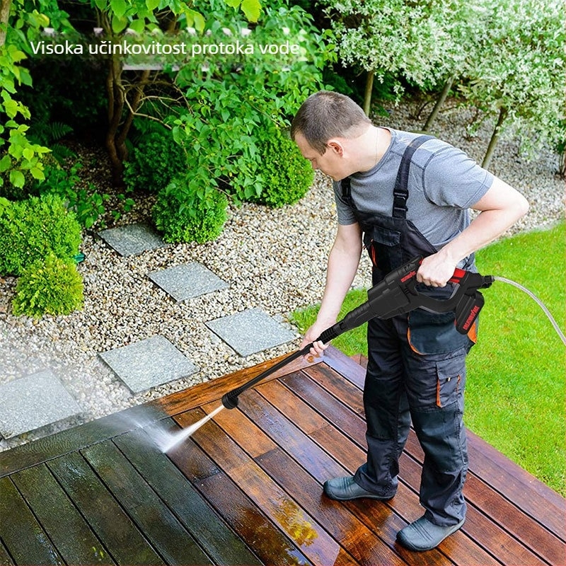 CREATIONSPACE CSP0101A Visokotlačna pištolj s litijskom baterijom za kućno pranje automobila