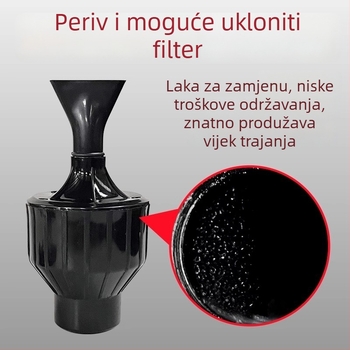 Dvostruka cijevna pjenasta pištolj s miješanjem vode i zraka za pranje automobila, visokotlačni raspršivač pjene za samooslužnu pranje automobila (0.5–0.8 MPa; protok 3–10 L/min; kompatibilan s priključcima 1/2–3/4 inča)