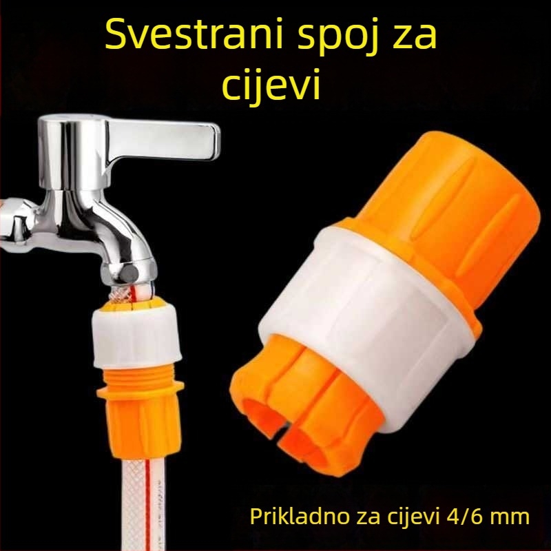 Kran spojnik, univerzalni brzi spoj za visokotlačnu crijevo i pištolj za pranje automobila, model 624650