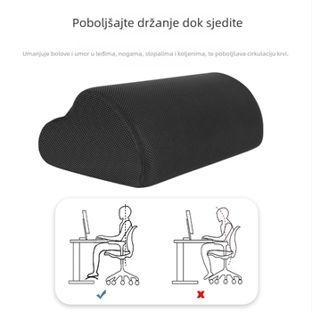 Podložak za masažu stopala za ured – oblik oblaka, polukružni oblik, poliester vlakno, prilagodljiva obrada, ručno pranje ili pranje u stroju