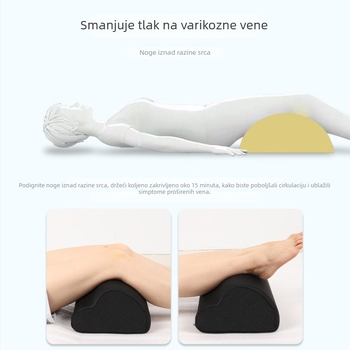 Podložak za masažu stopala za ured – oblik oblaka, polukružni oblik, poliester vlakno, prilagodljiva obrada, ručno pranje ili pranje u stroju