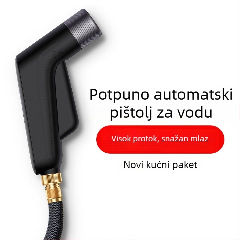 Pištolj za visokotlačno pranje automobila – ručna prskalica s rotirajućom glavom, više načina raspršivanja (aluminijska legura)
