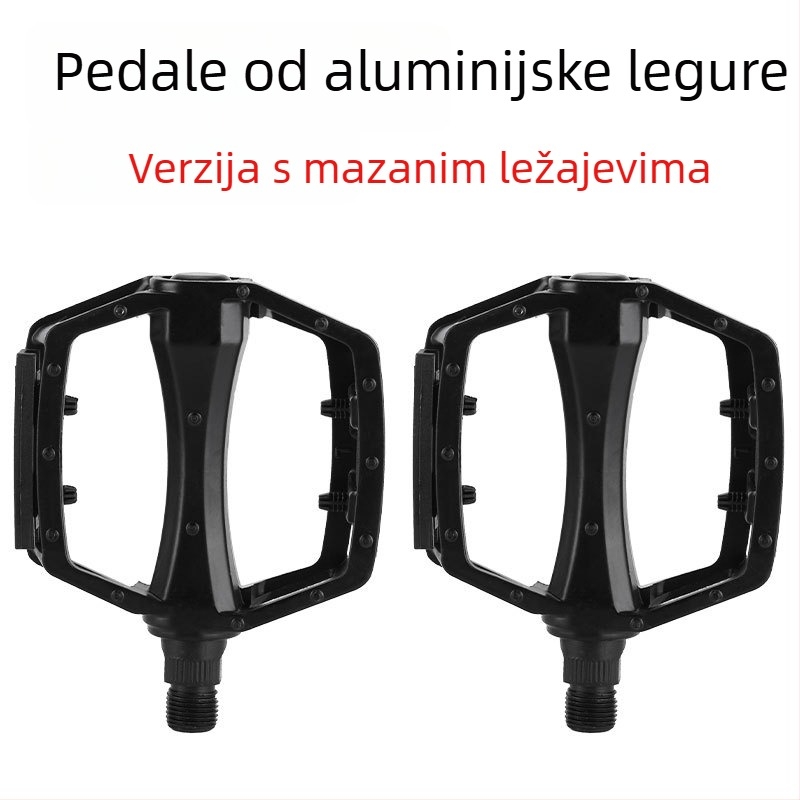 CUAKEX JHX-185 Pedale od aluminijske legure za bicikl, kompatibilne s MTB i cestovnim biciklom
